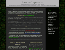 Tablet Screenshot of innovatcorp.com